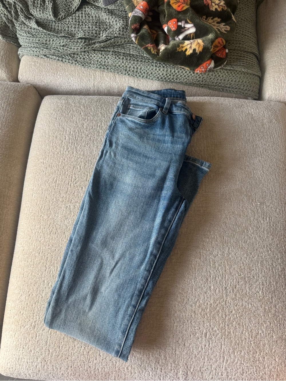 Blank NYC High-Rise Blue Denim Jeans